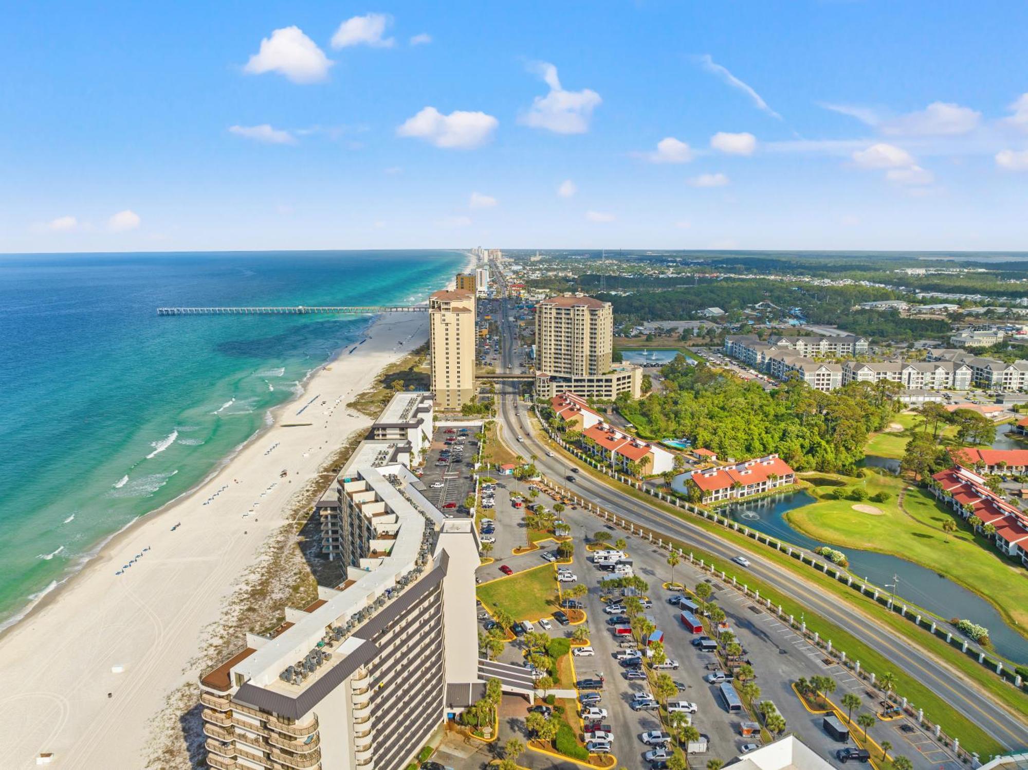 One Round! 3br 3ba Sleeps 10! 11 Pools! Golf Courses! Tennis Courts! Panama City Beach
